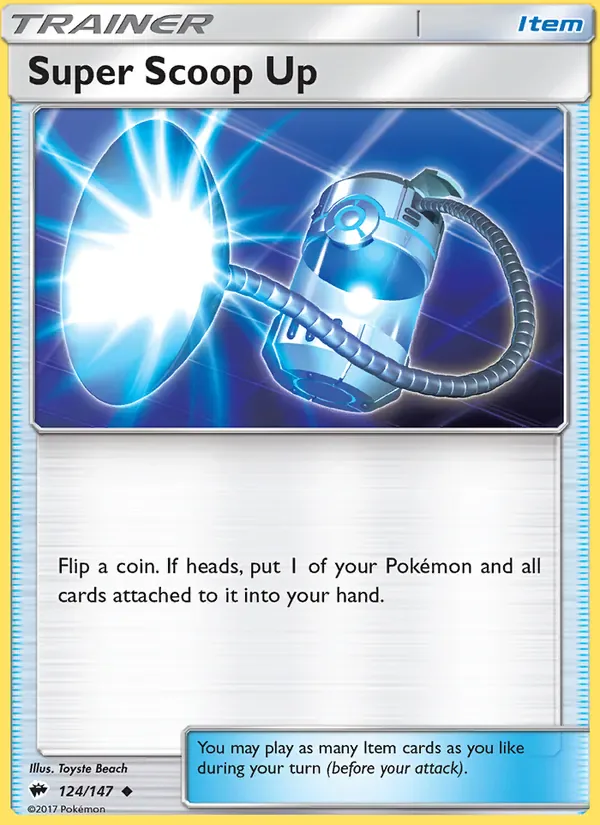 Super Scoop Up 124/147 from Burning Shadows