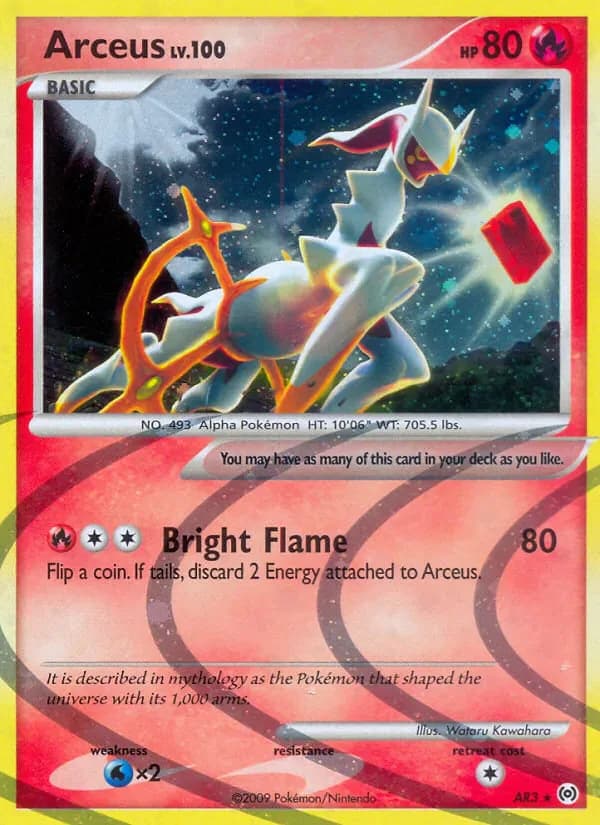 Arceus AR3/99 from Arceus