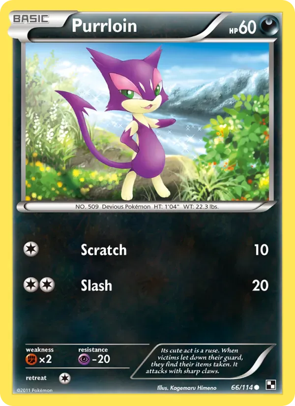 Purrloin 66/114 from Black & White