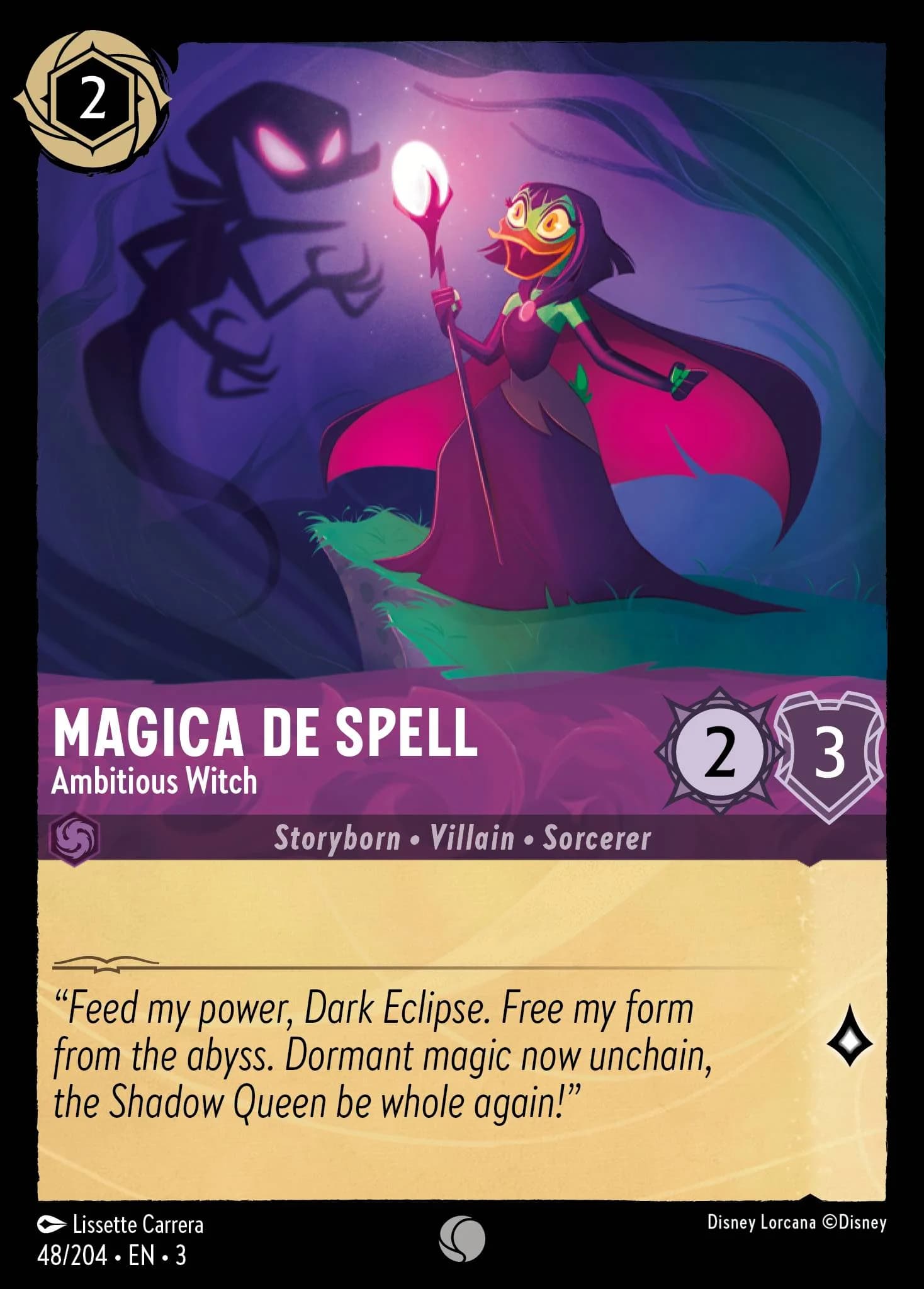 Magica De Spell - Ambitious Witch 48/204 from Into the Inklands