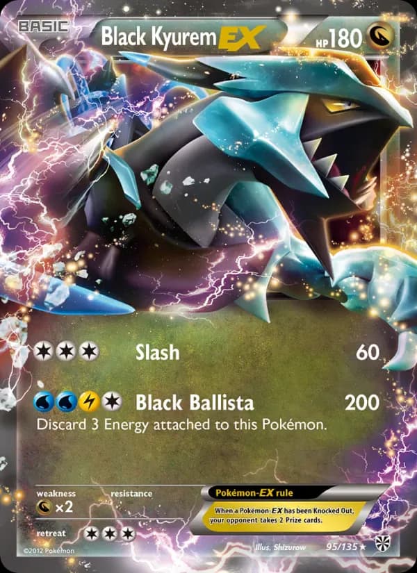 Black Kyurem-EX 95/135 from Plasma Storm