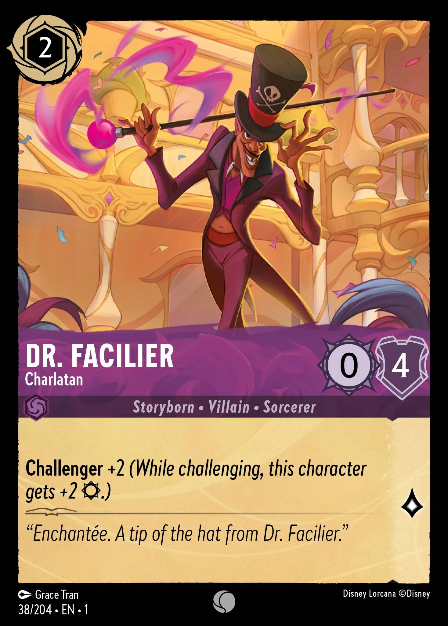 Dr. Facilier - Charlatan 38/204 from The First Chapter