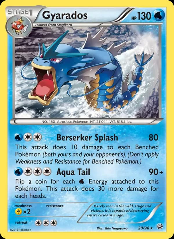 Gyarados 20/98 from Ancient Origins