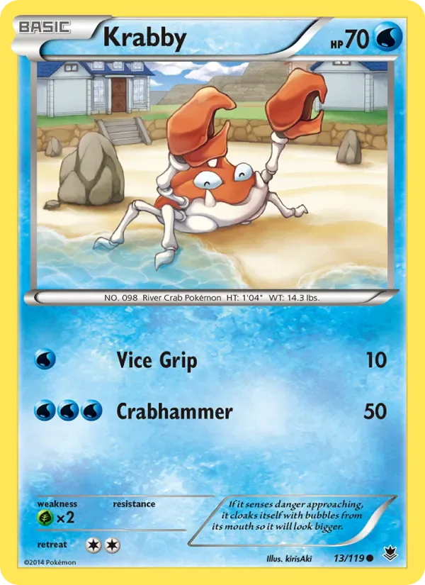 Krabby 13/119 from Phantom Forces