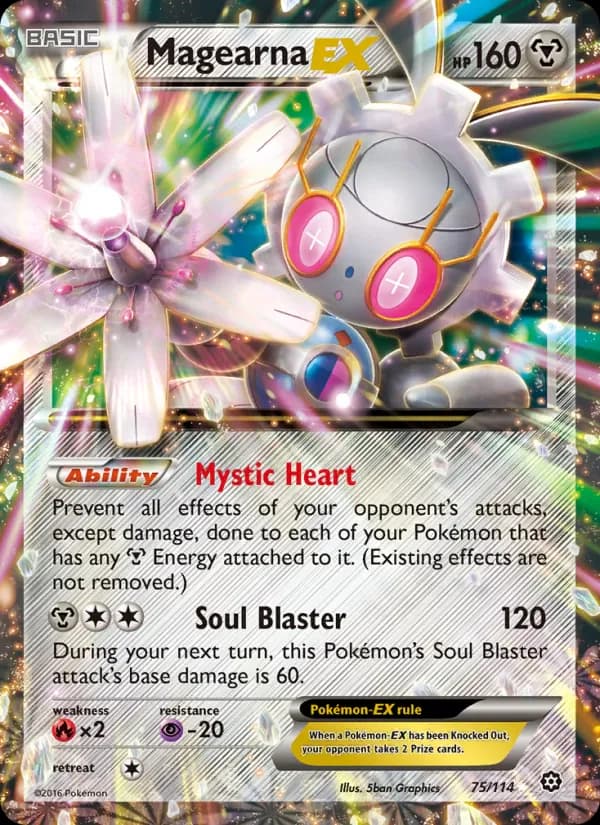 Magearna EX 75/114 from Steam Siege