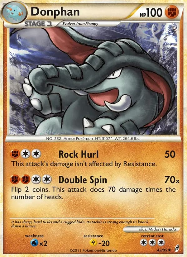 Donphan 42/95 from Call of Legends