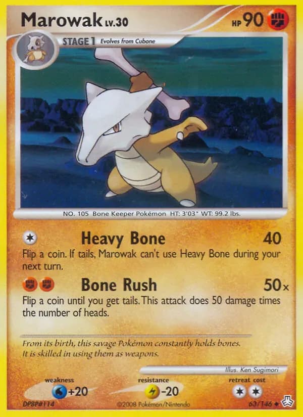 Marowak 63/146 from Legends Awakened