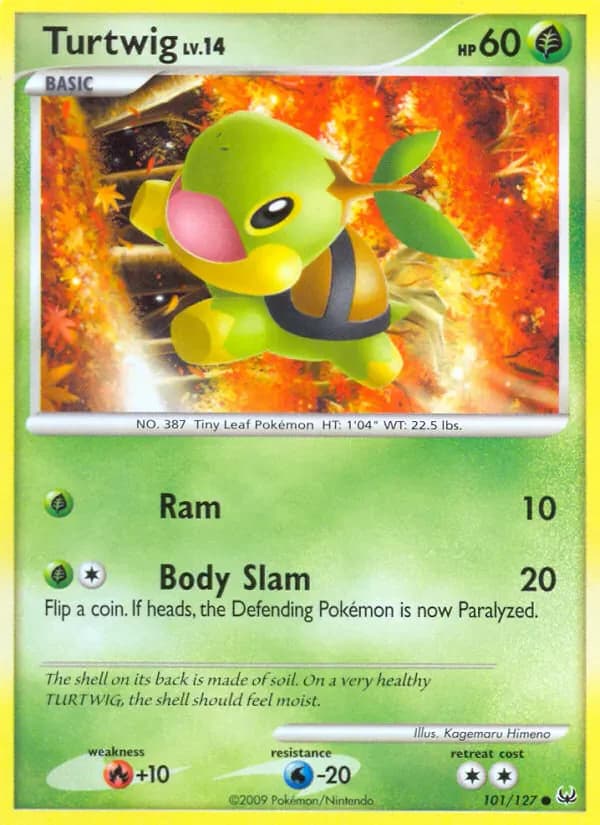 Turtwig 101/127 from Platinum