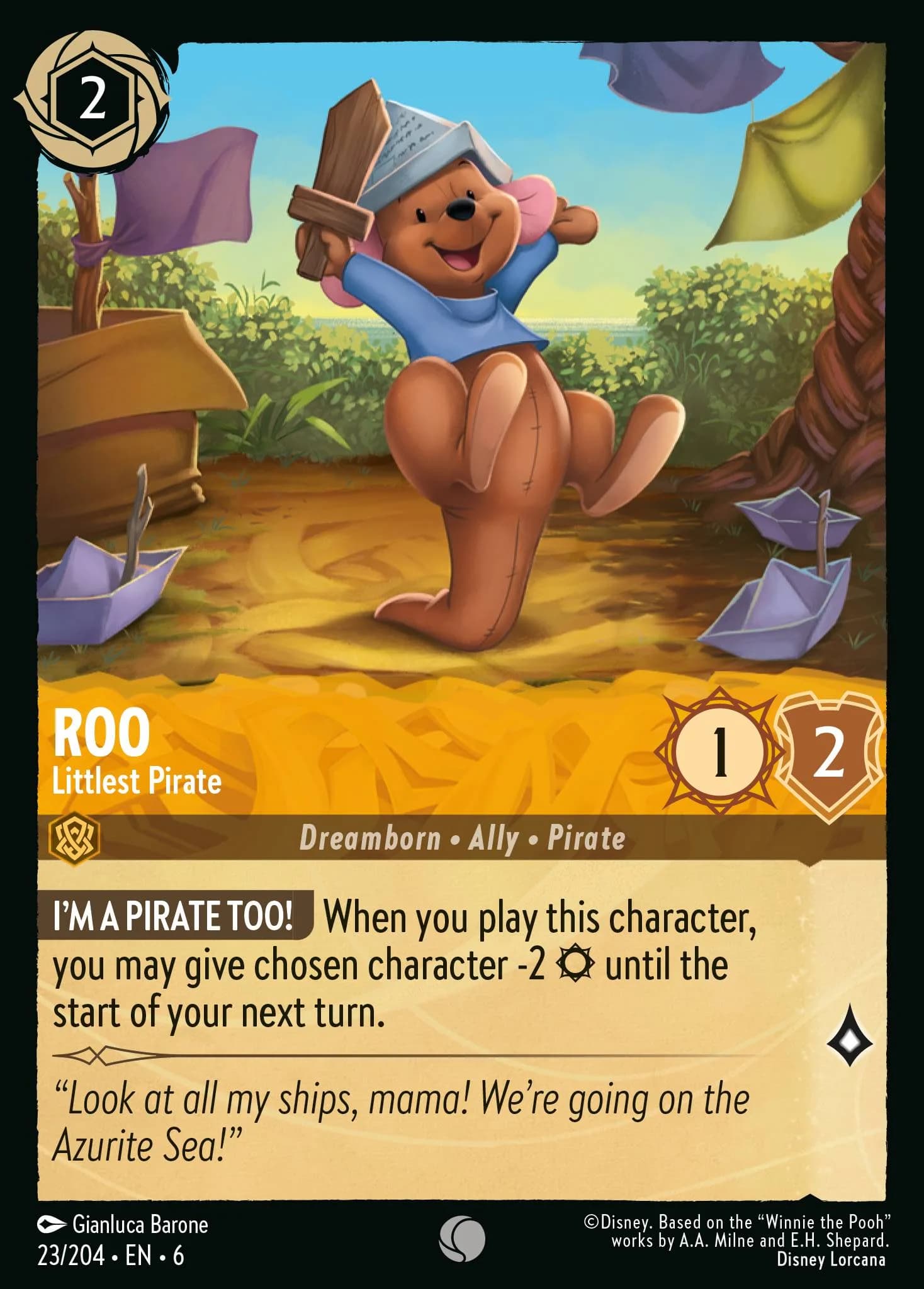Roo - Littlest Pirate 23/204 from Azurite Sea