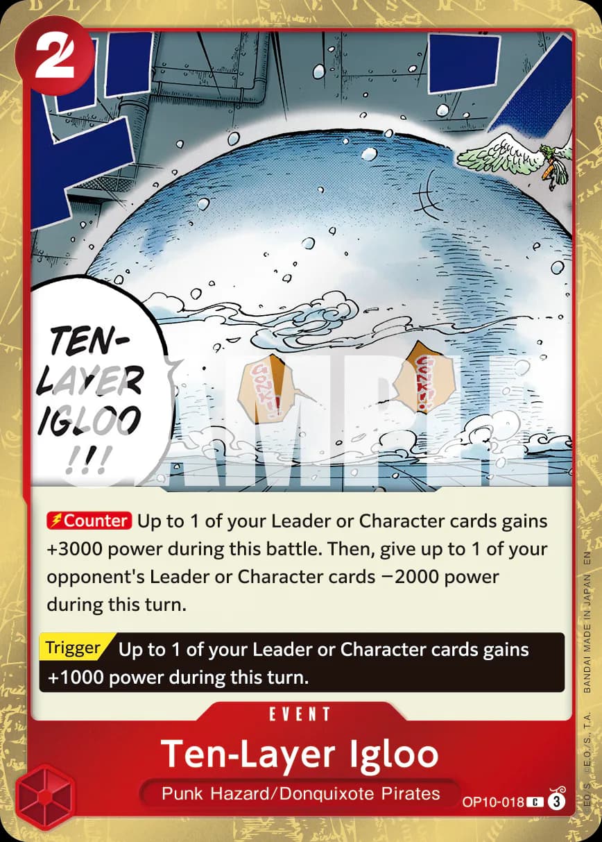 Ten-Layer Igloo OP10-018 Official alternate printing 2