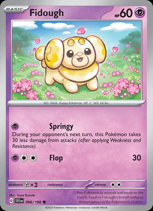 Fidough 098/198 from Scarlet & Violet Base Set