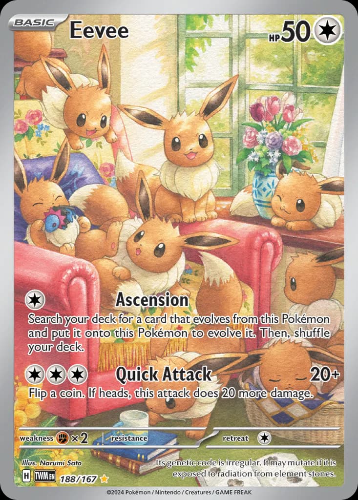 Eevee 188/167 from Twilight Masquerade