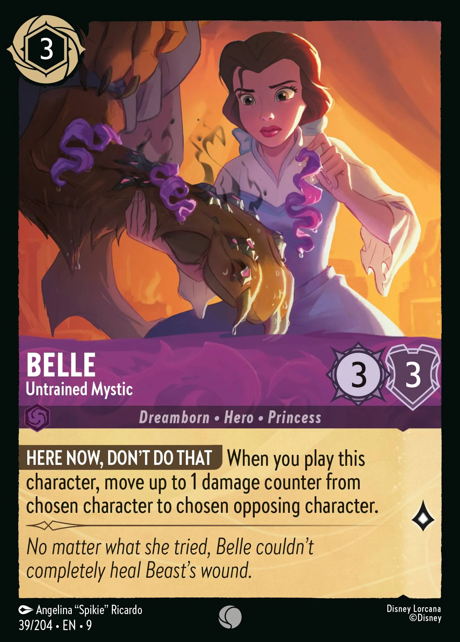 Belle - Untrained Mystic 39/204 from Fabled