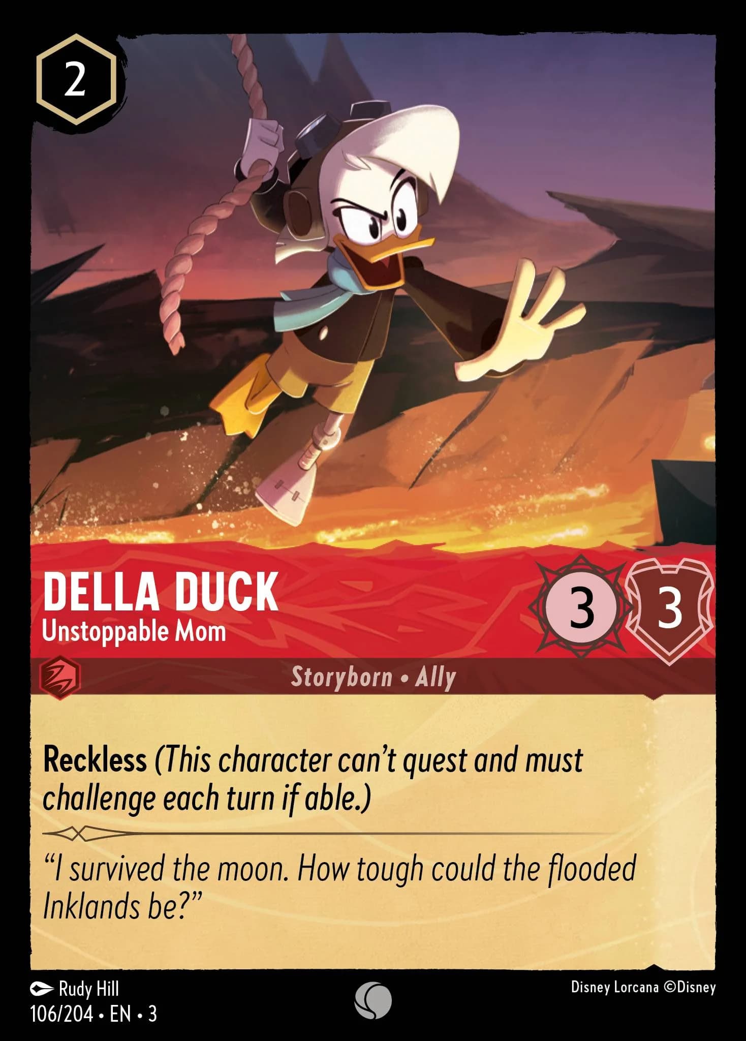 Della Duck - Unstoppable Mom 106/204 from Into the Inklands