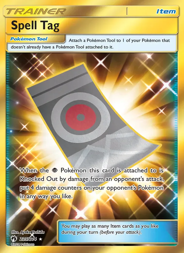 Spell Tag 235/214 from Lost Thunder