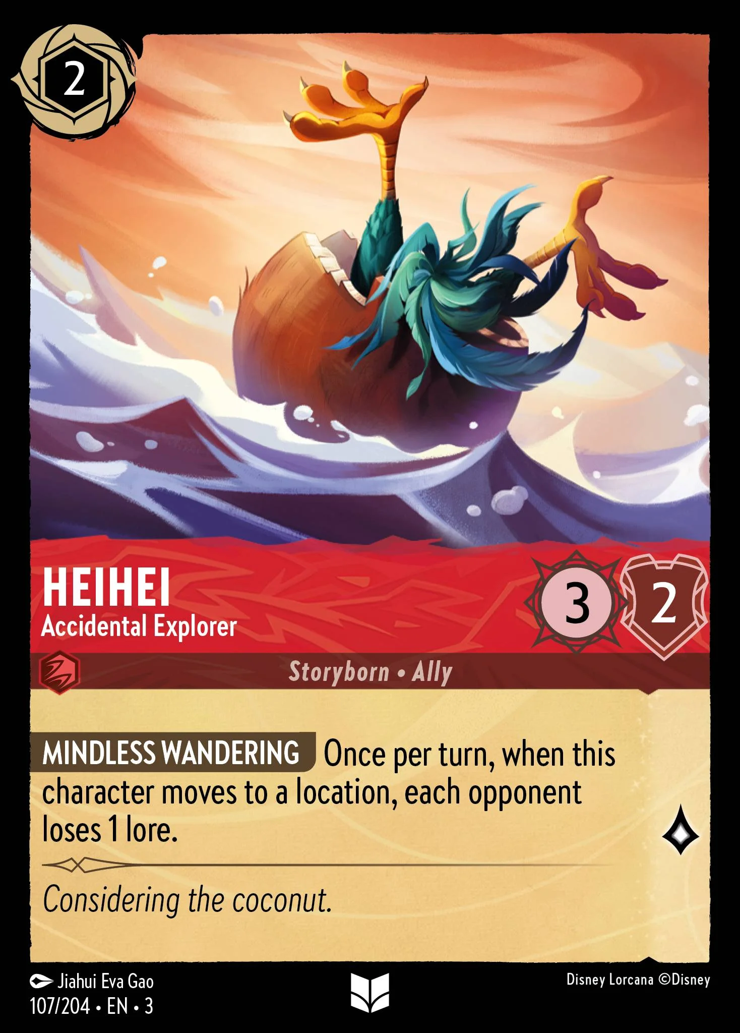 HeiHei - Accidental Explorer 107/204 from Into the Inklands