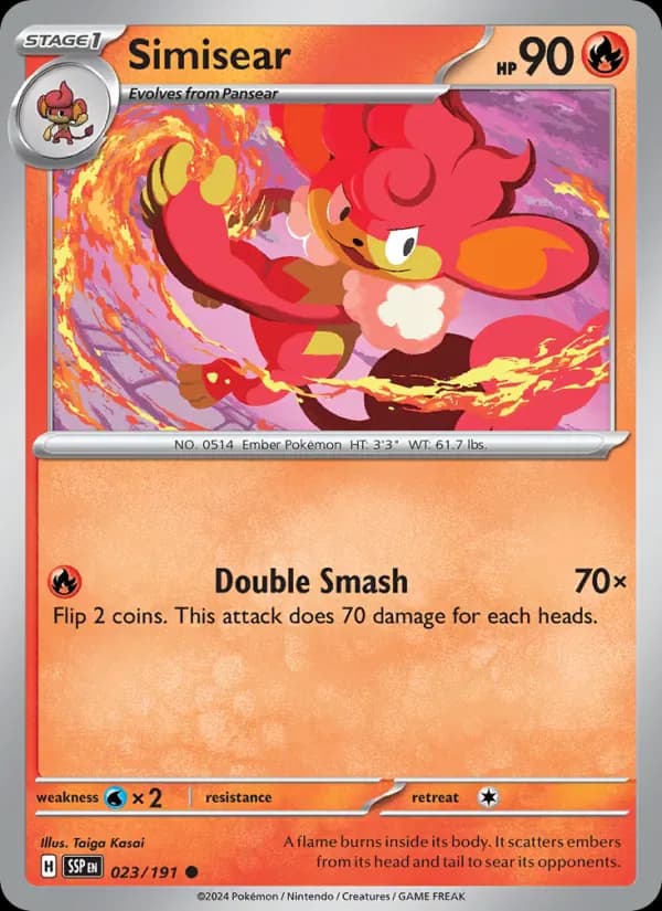 Simisear 023/191 from Surging Sparks