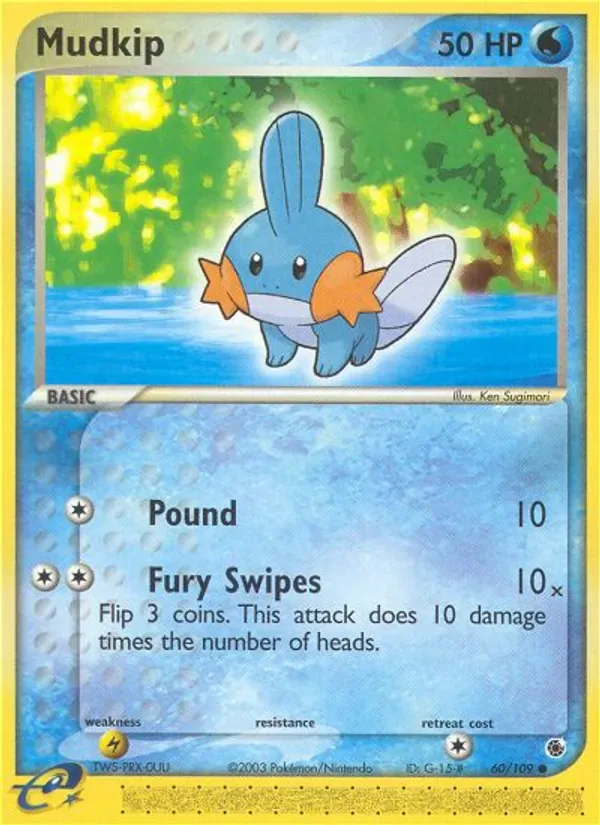 Mudkip 60/109 from EX Ruby & Sapphire