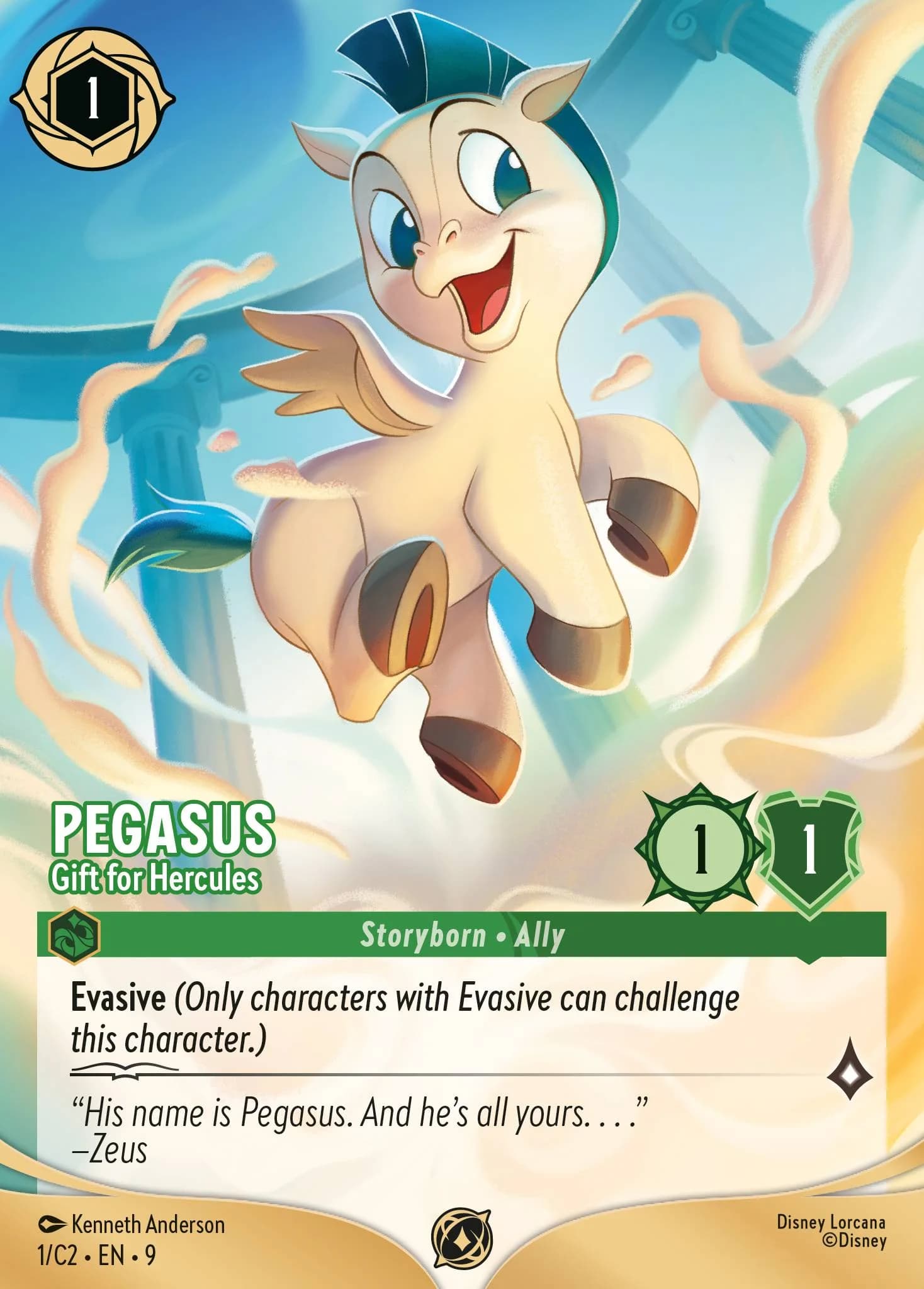 Pegasus - Gift for Hercules 1/C2 from Fabled
