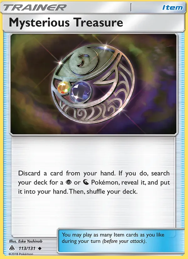 Mysterious Treasure 113/131 from Forbidden Light