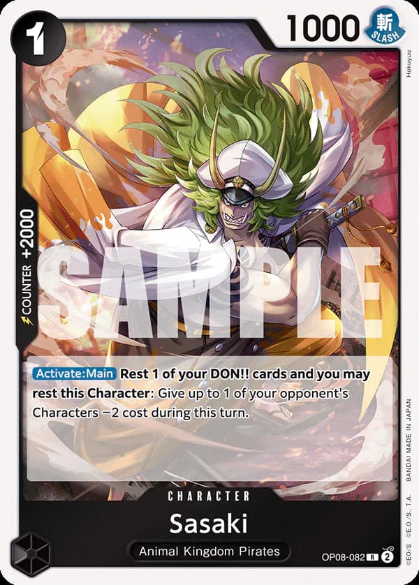 Sasaki OP08-082 Standard printing