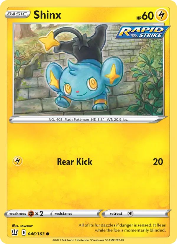 Shinx 46/163 from Battle Styles