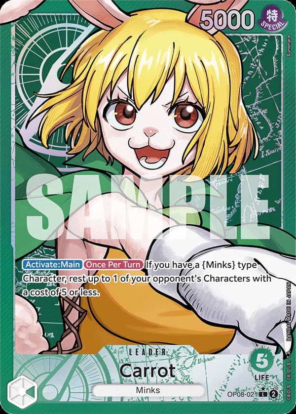 Carrot OP08-021 Official alternate printing 1