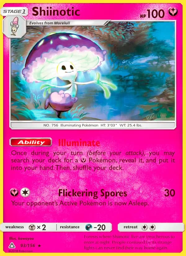 Shiinotic 93/156 from Ultra Prism