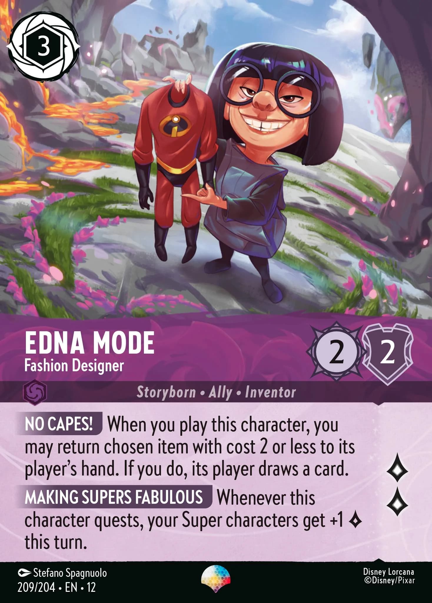 Edna Mode - Fashion Designer 209/204 from Wilds Unknown