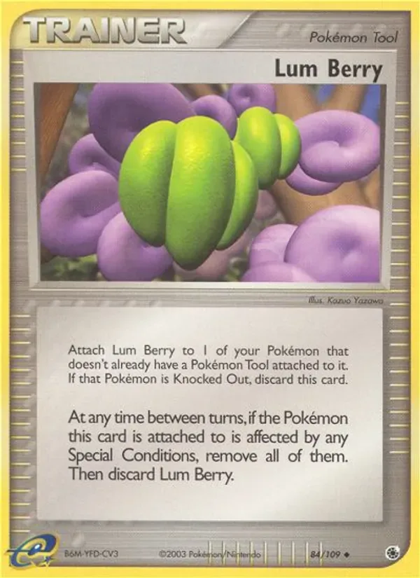 Lum Berry 84/109 from EX Ruby & Sapphire