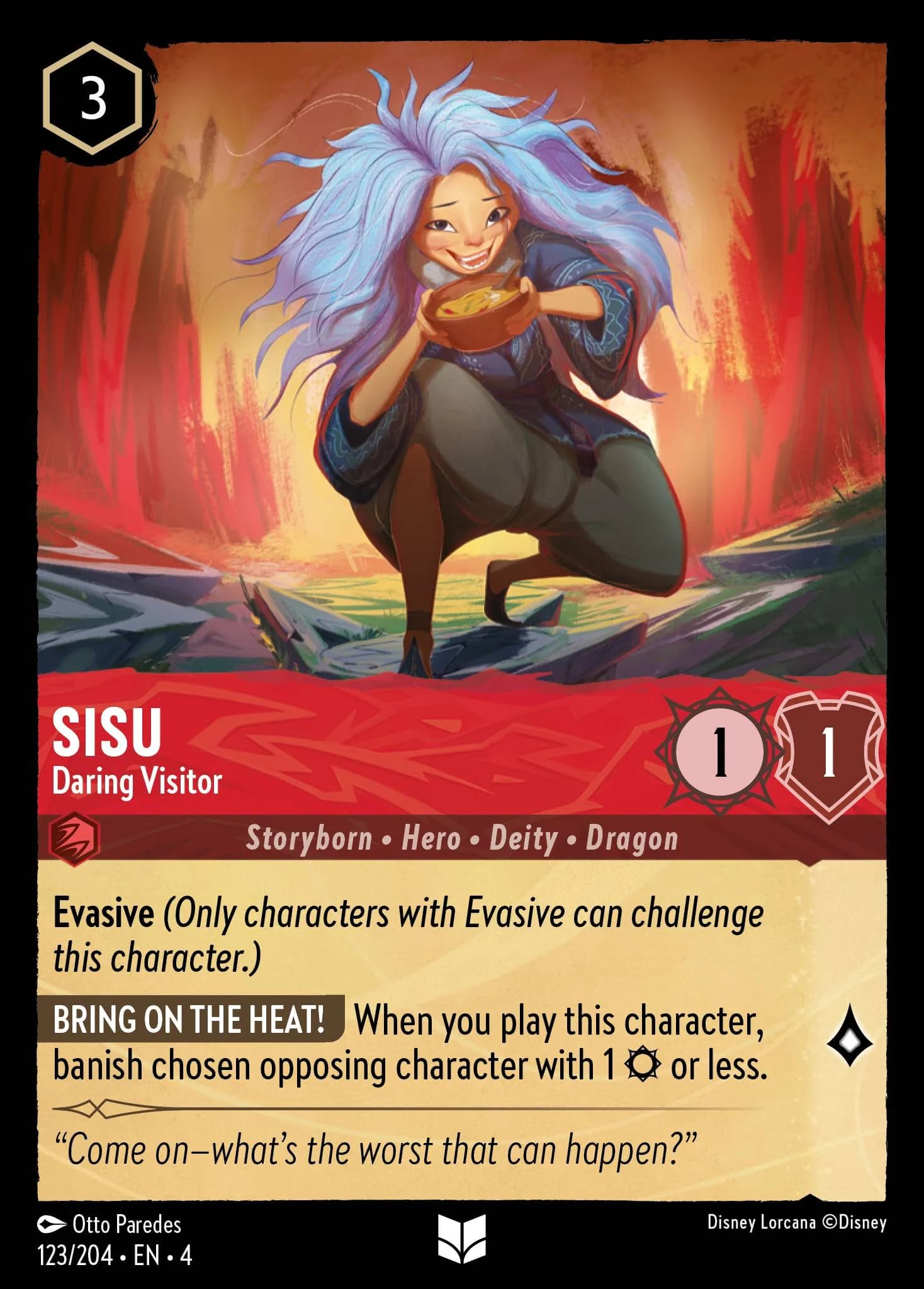 Sisu - Daring Visitor 123/204 from Ursula's Return