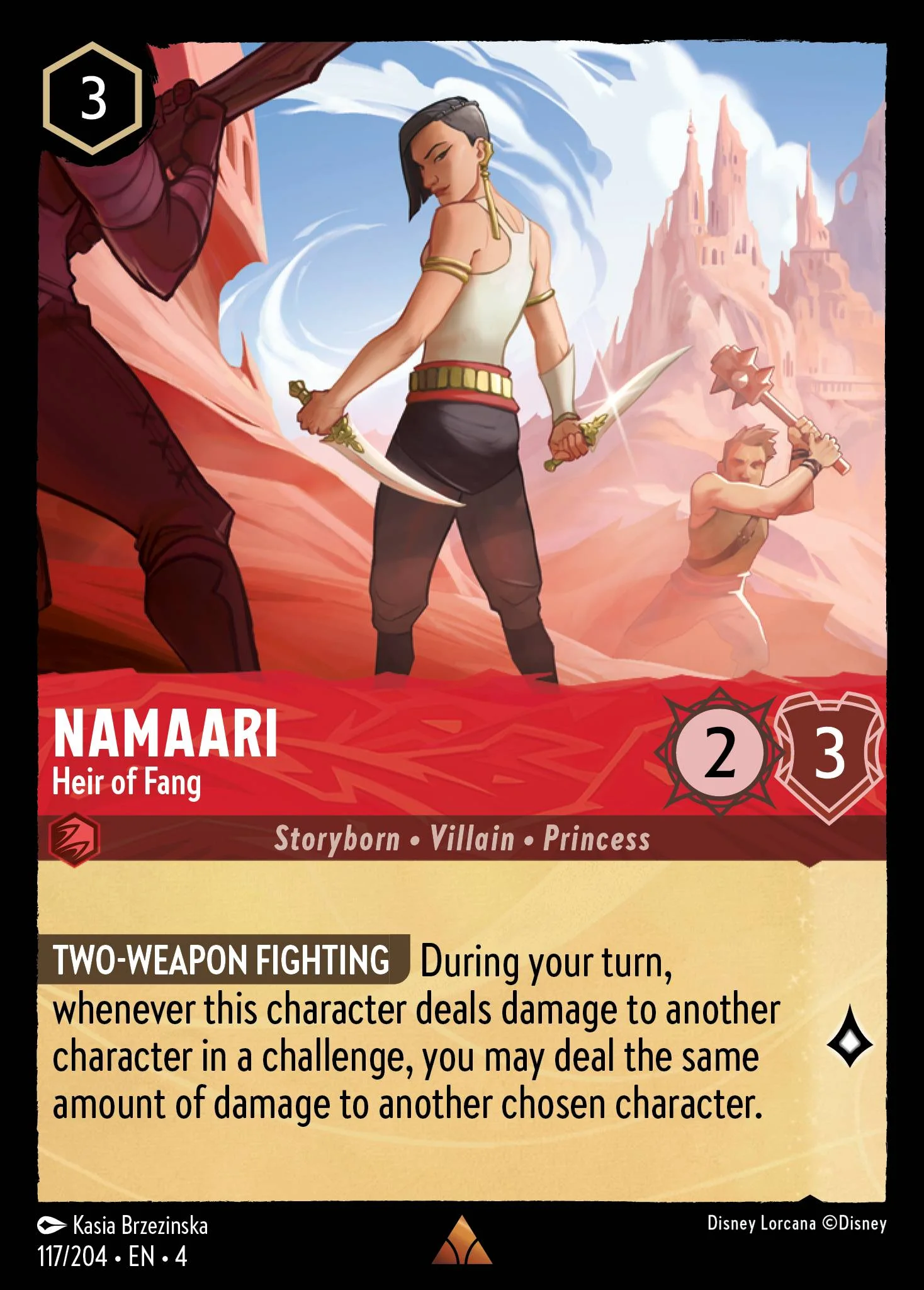 Namaari - Heir of Fang 117/204 from Ursula's Return