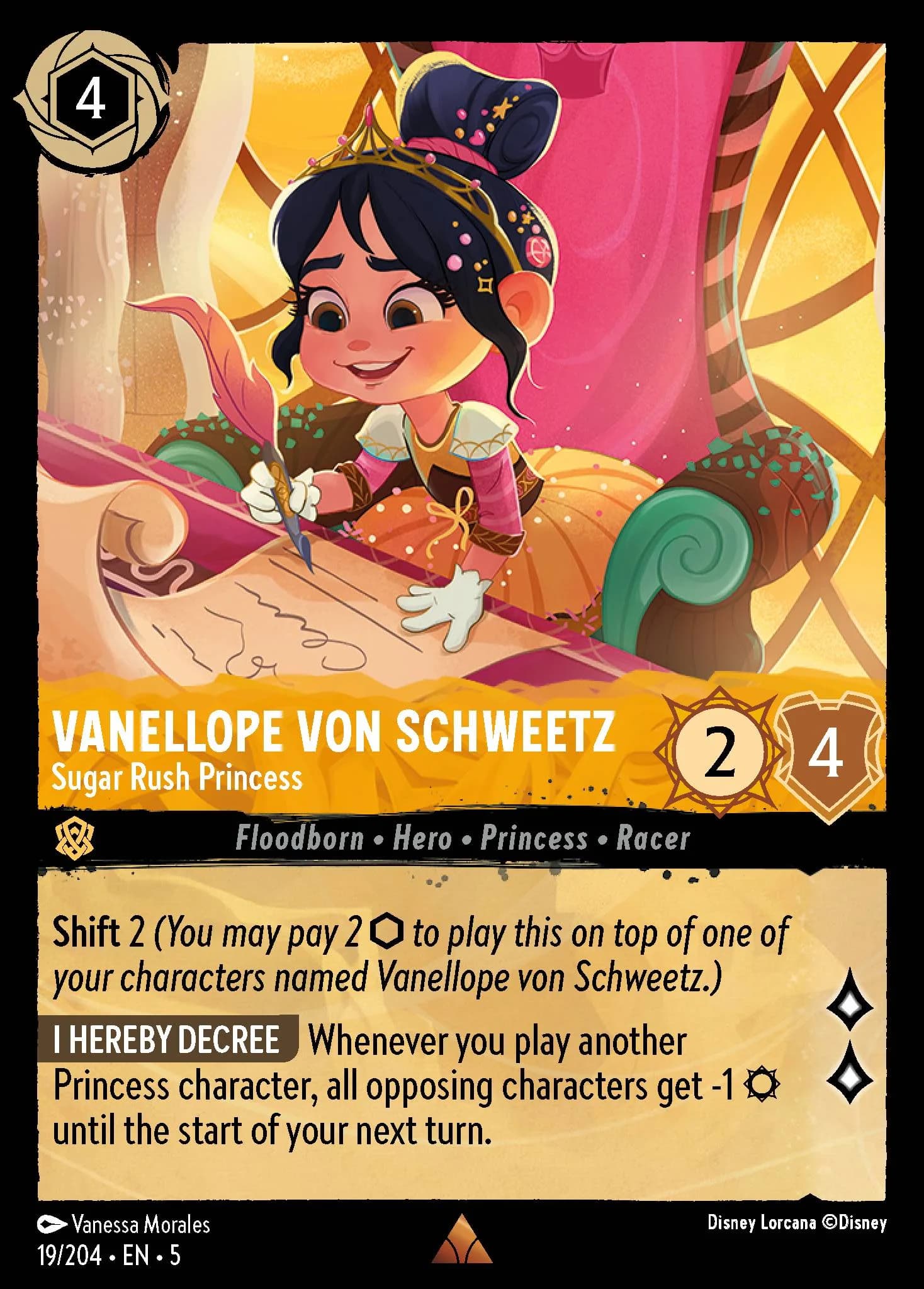 Vanellope von Schweetz - Sugar Rush Princess 19/204 from Shimmering Skies