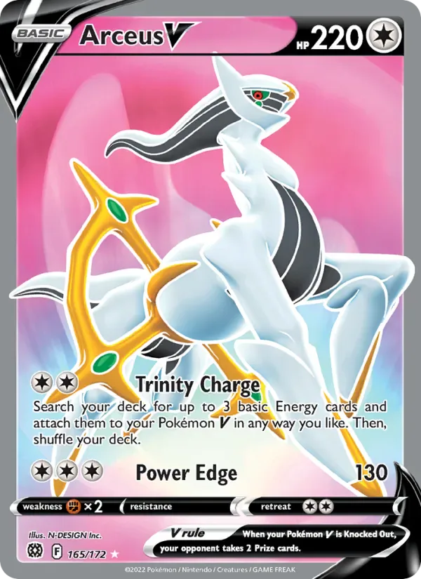Arceus V 165/172 from Brilliant Stars