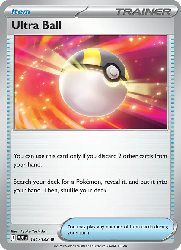 Ultra Ball 131/132 from Mega Evolution