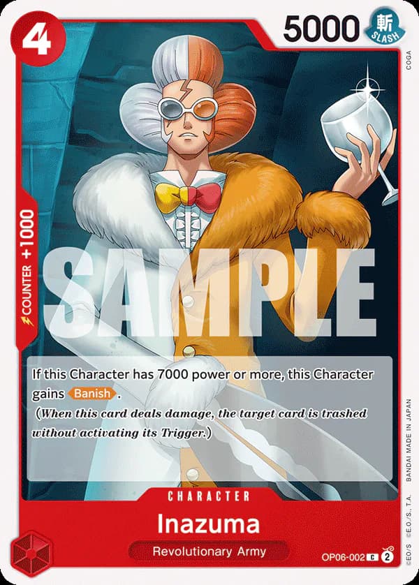 Inazuma OP06-002 Standard printing