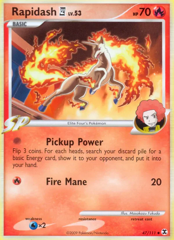 Rapidash 4 47/111 from Rising Rivals