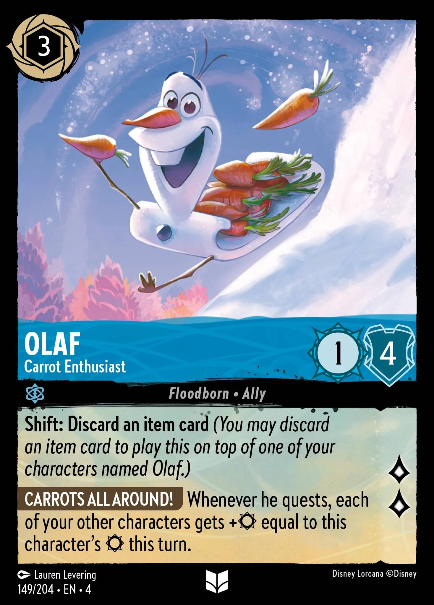 Olaf - Carrot Enthusiast 149/204 from Ursula's Return