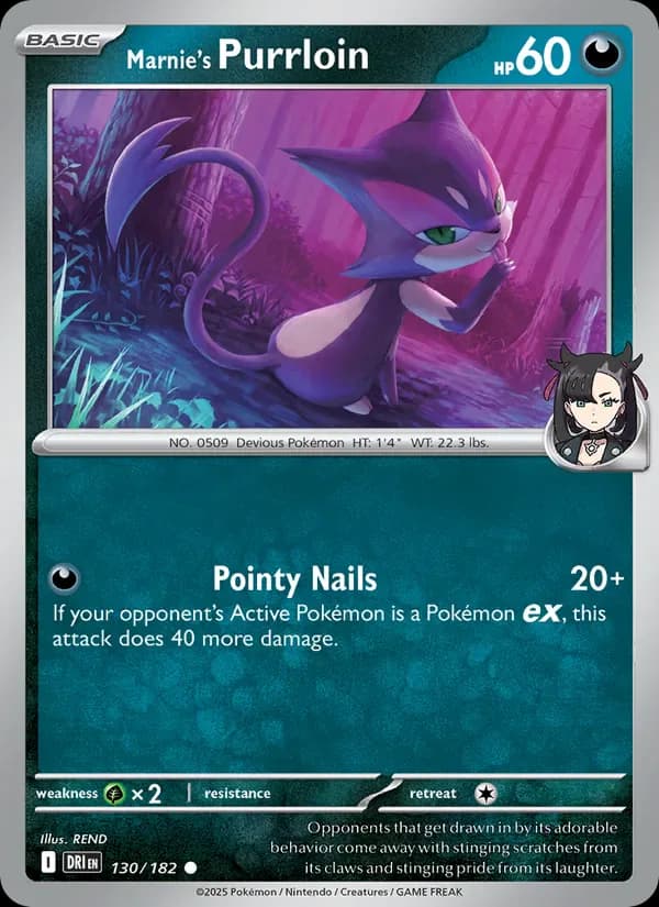 Marnie's Purrloin 130/182 from Destined Rivals
