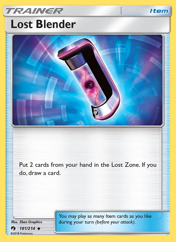 Lost Blender 181/214 from Lost Thunder
