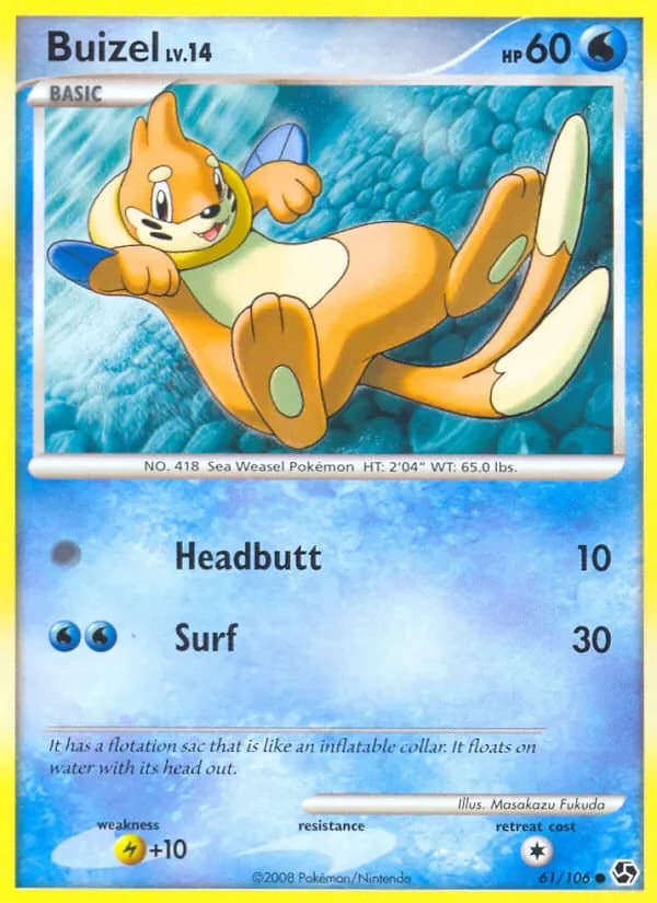 Buizel 61/106 from Great Encounters