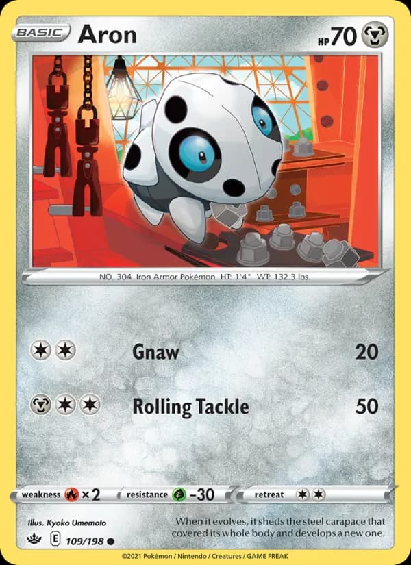 Aron 109/198 from Chilling Reign
