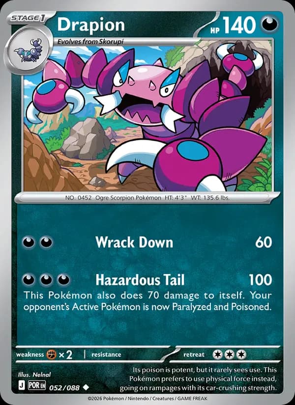 Drapion 052/88 from Perfect Order
