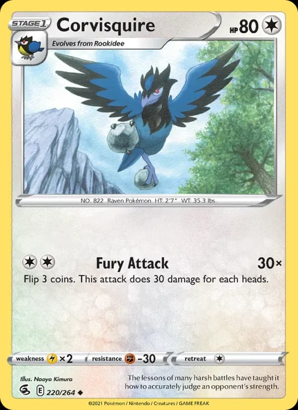 Corvisquire 220/264 from Fusion Strike