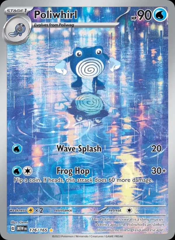 Poliwhirl 176/165 from Pokemon 151