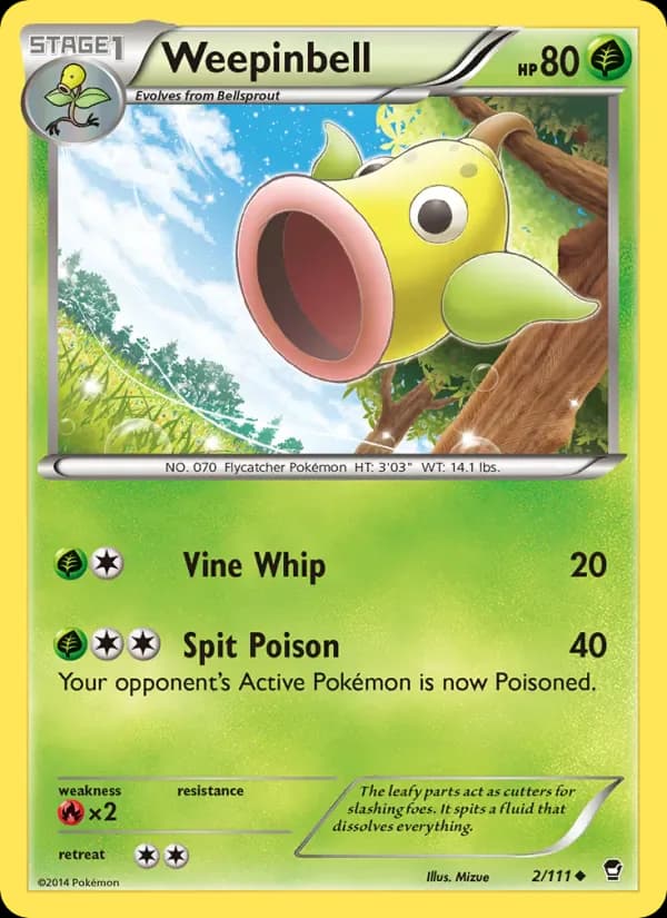 Weepinbell 2/111 from Furious Fists