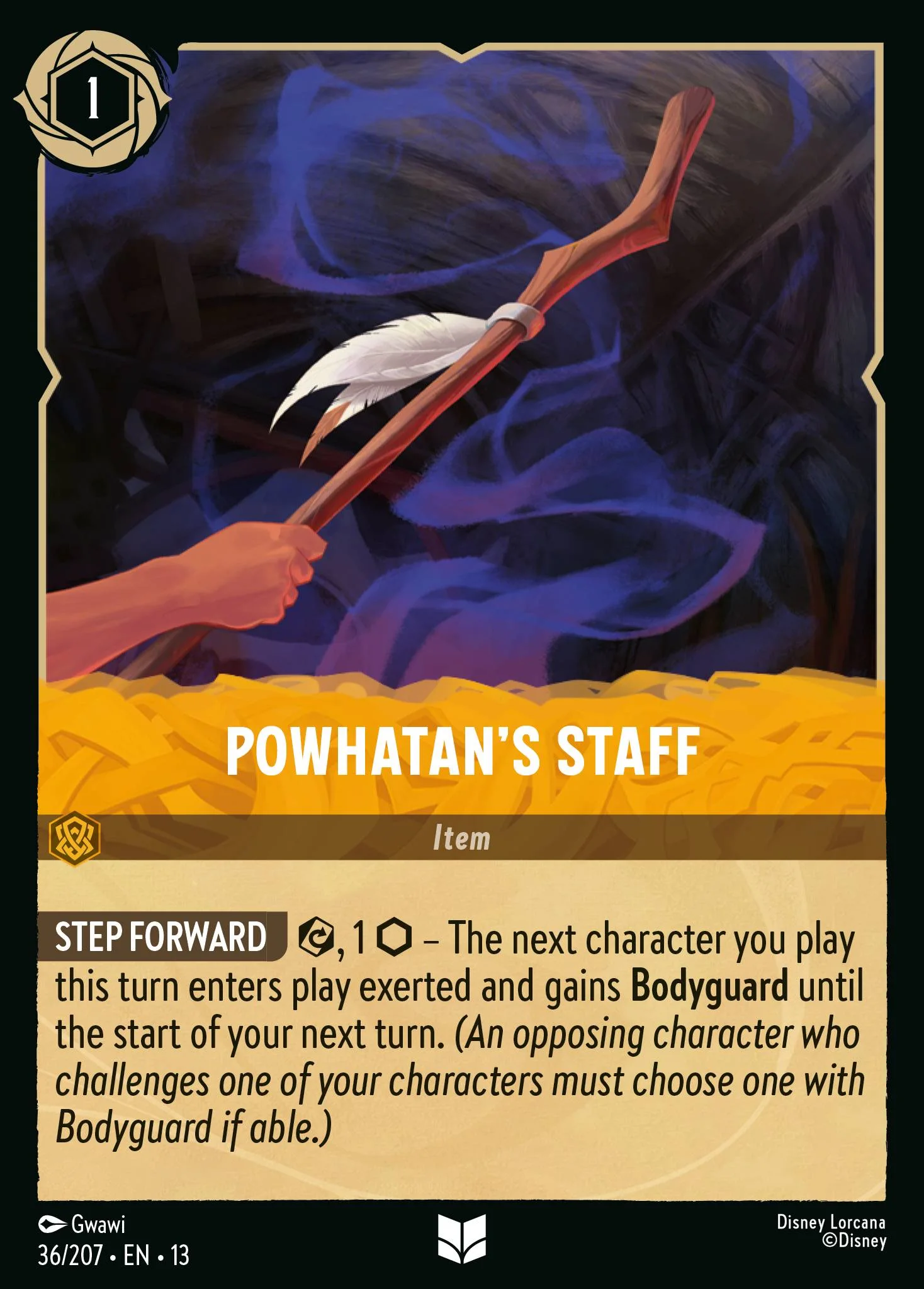 Powhatan's Staff 36/207 from Attack of the Vine!