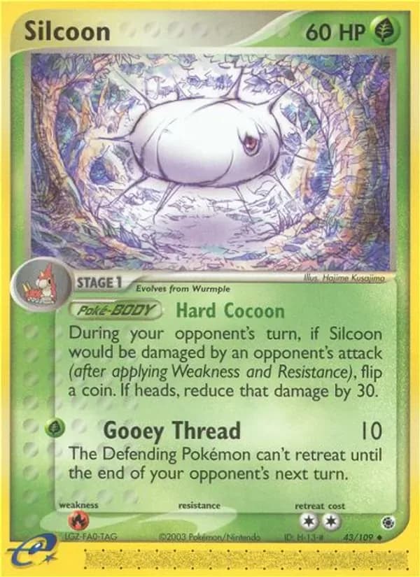 Silcoon 43/109 from EX Ruby & Sapphire