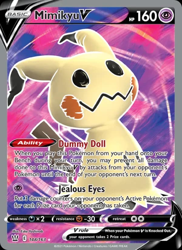 Mimikyu V 148/163 from Battle Styles