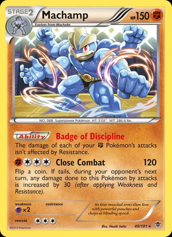 Machamp 49/101 from Plasma Blast